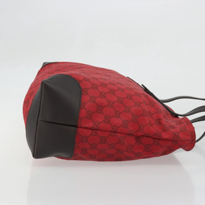 Gucci Original Zip Tote GG Canvas with Leather