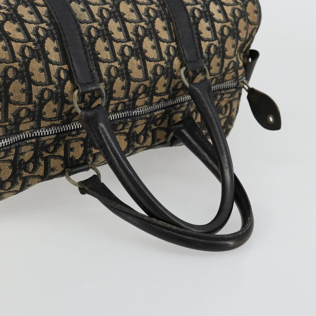 Christian Dior Vintage Trotter Handbag Canvas