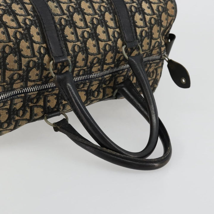 Christian Dior Vintage Trotter Handbag Canvas