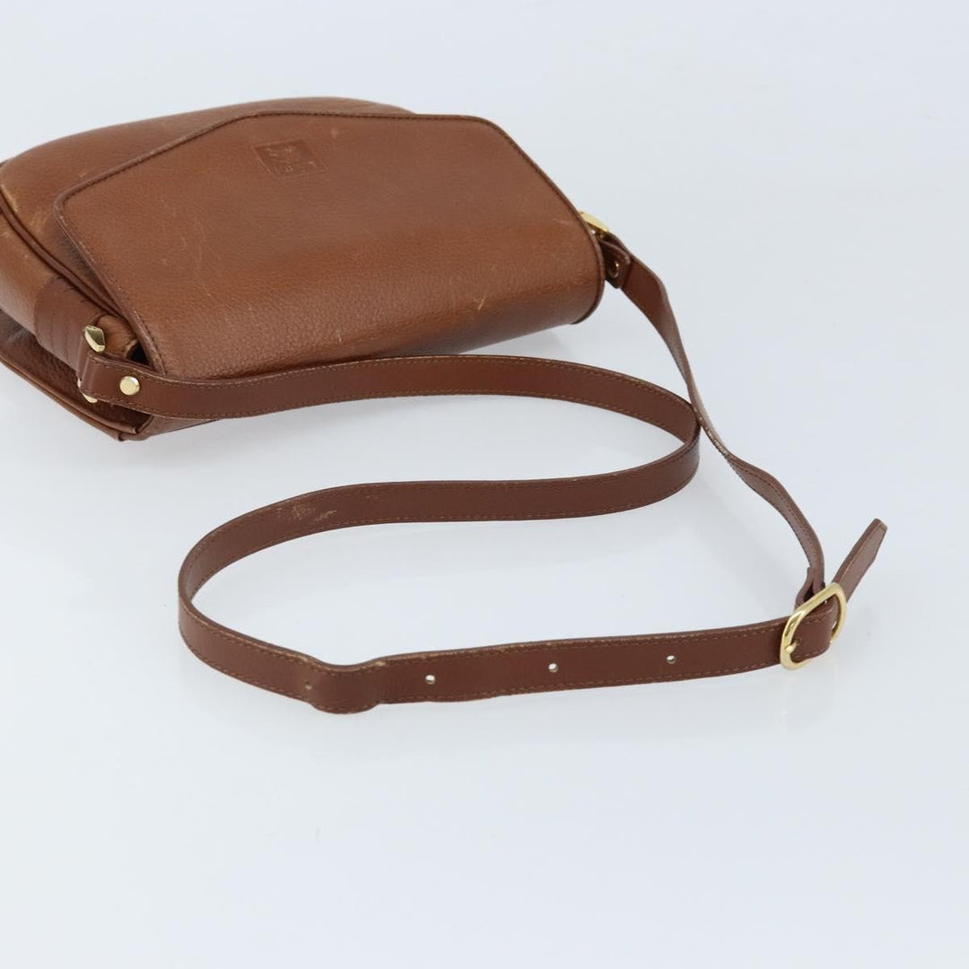 Burberry Flap Shoulder Bag Leather