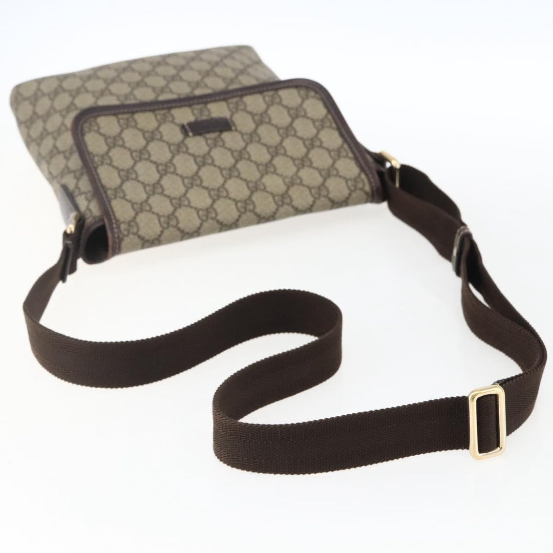 Gucci Flap Messenger GG Coated Canvas