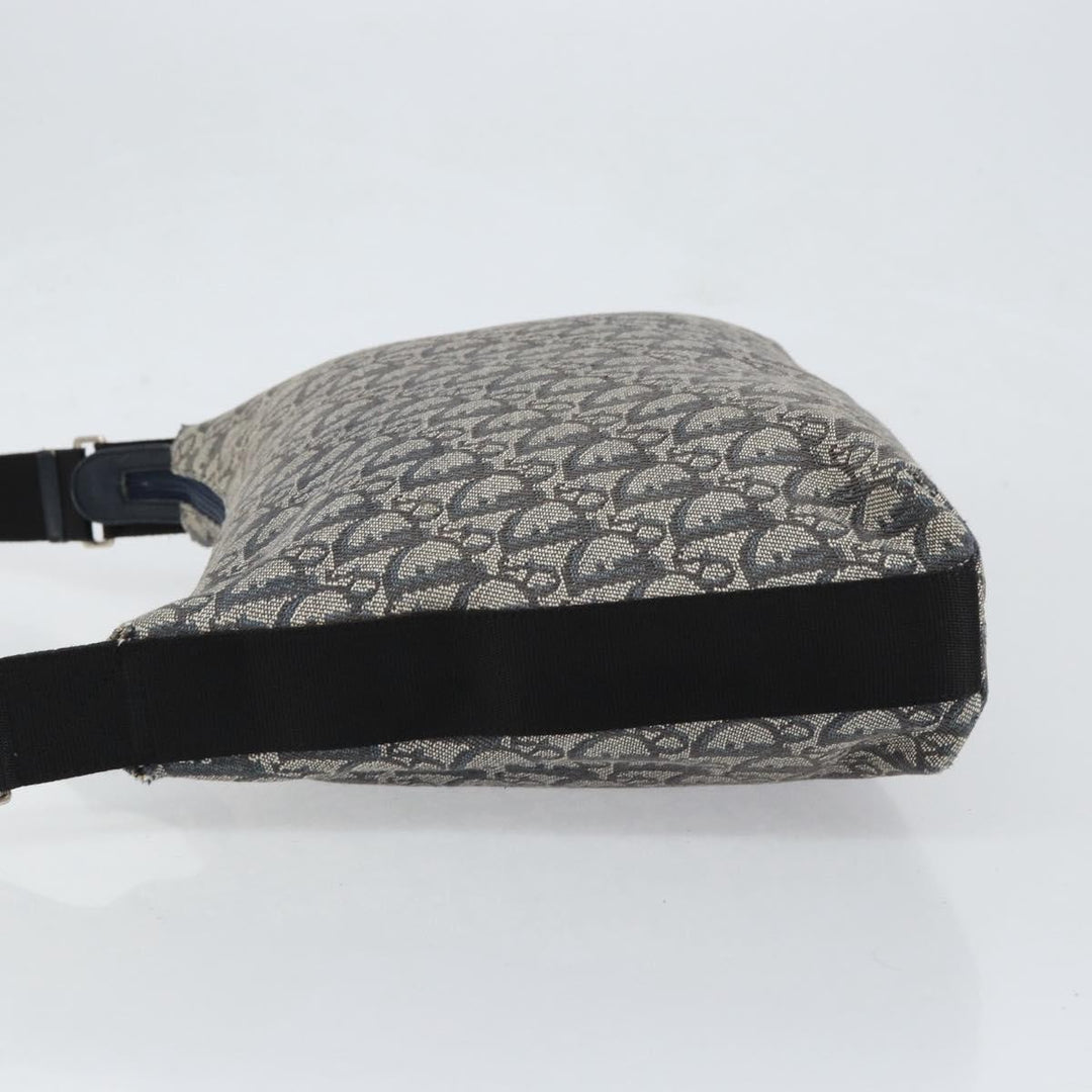 Christian Dior Vintage Trotter Shoulder Bag Canvas
