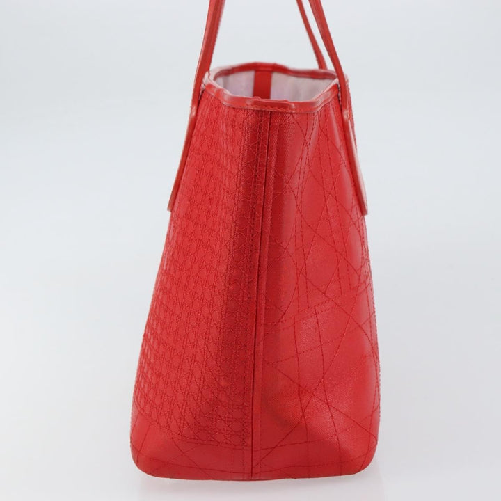 Christian Dior Panarea Tote Printed Cannage Quilt Canvas