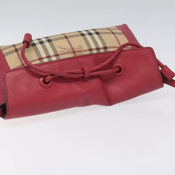 Burberry Nova check Shoulder bag Canvas and Leather