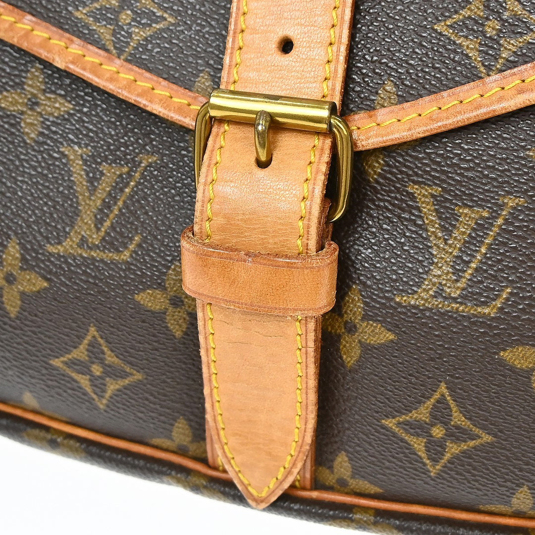 Louis Vuitton Saumur Handbag Monogram Canvas