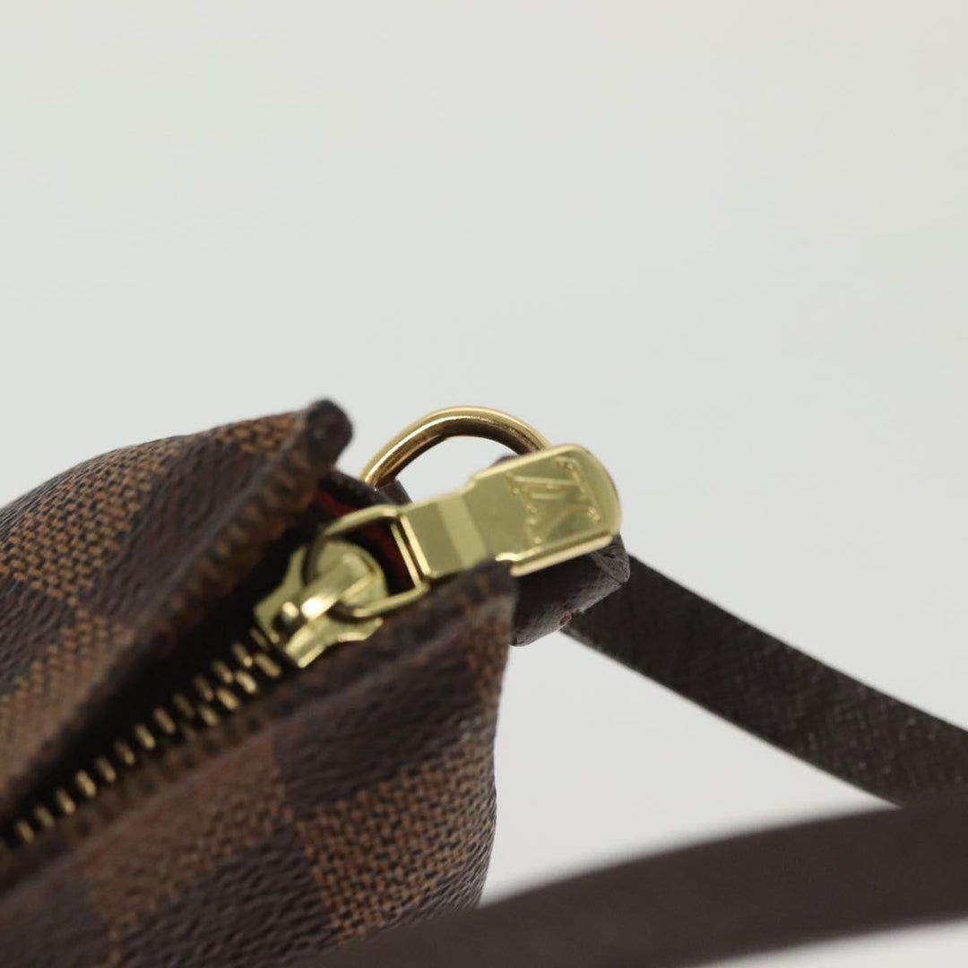 Louis Vuitton Trousse Make Up Bag Damier Canvas