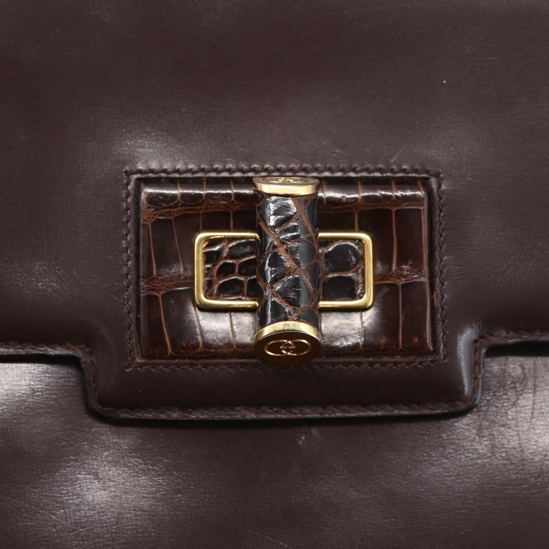 Gucci Vintage Shoulder Bag Leather