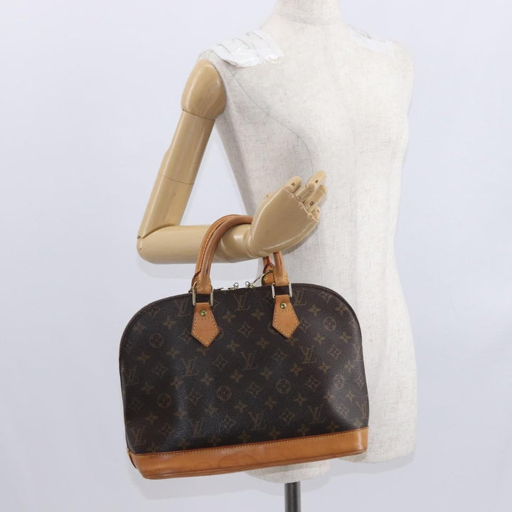 Louis Vuitton Alma Handbag Monogram Canvas