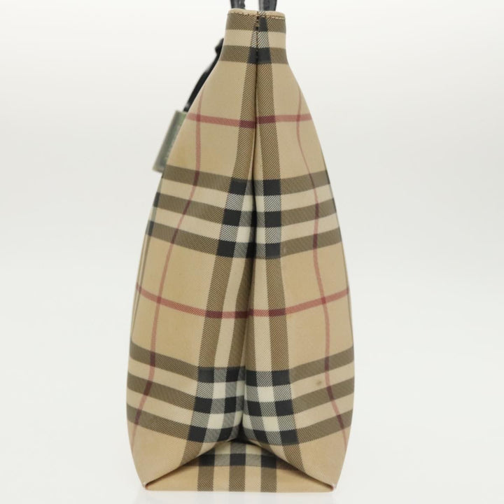 Burberry Nova Check Tote Canvas and Leather