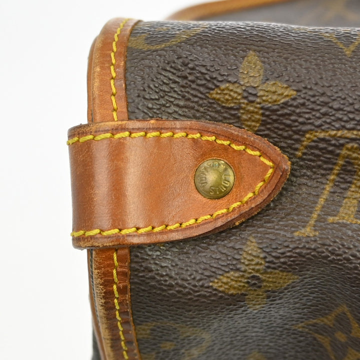 Louis Vuitton Saumur Handbag Monogram Canvas