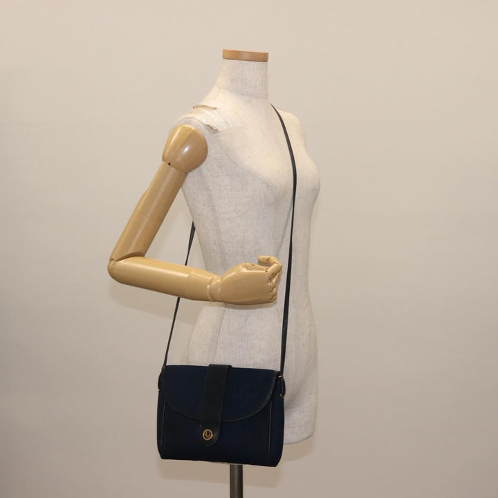 Christian Dior Vintage Trotter Shoulder Bag Canvas