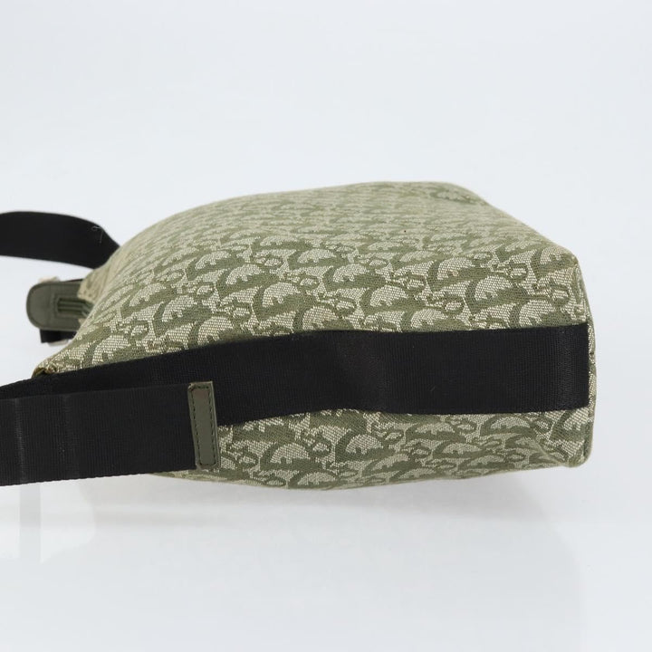 Christian Dior Vintage Trotter Shoulder Bag Canvas