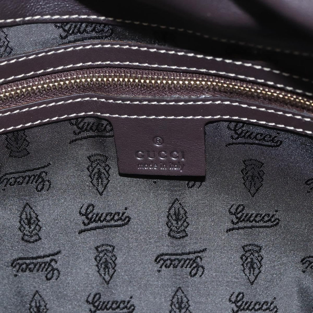 Gucci Hysteria Convertible Top Handle Bag GG Coated Canvas
