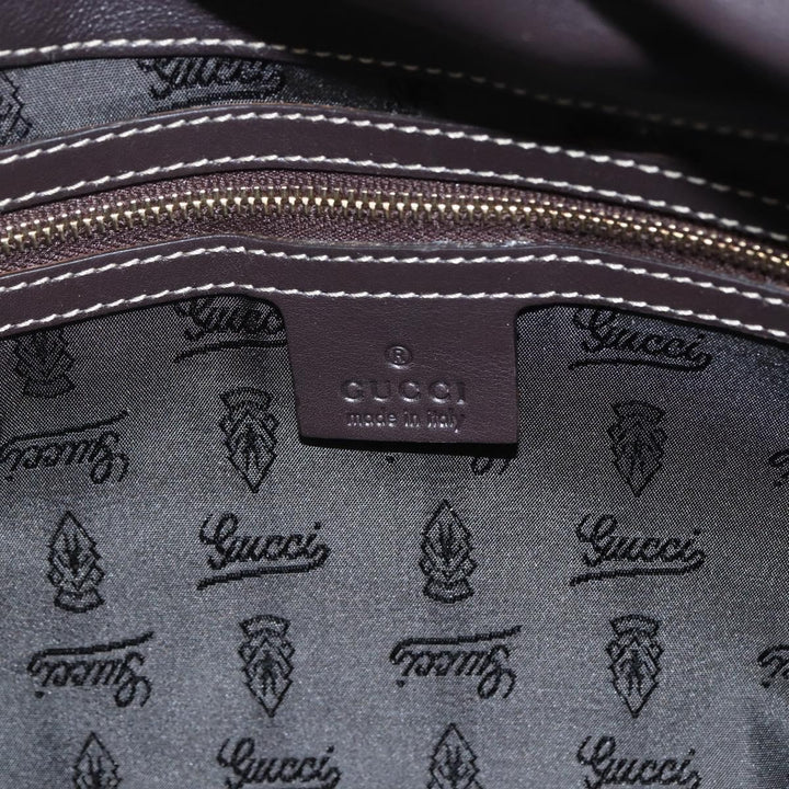 Gucci Hysteria Convertible Top Handle Bag GG Coated Canvas