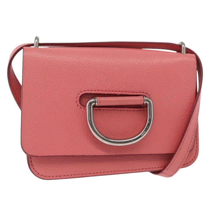 Burberry D-Ring Shoulder Bag Leather