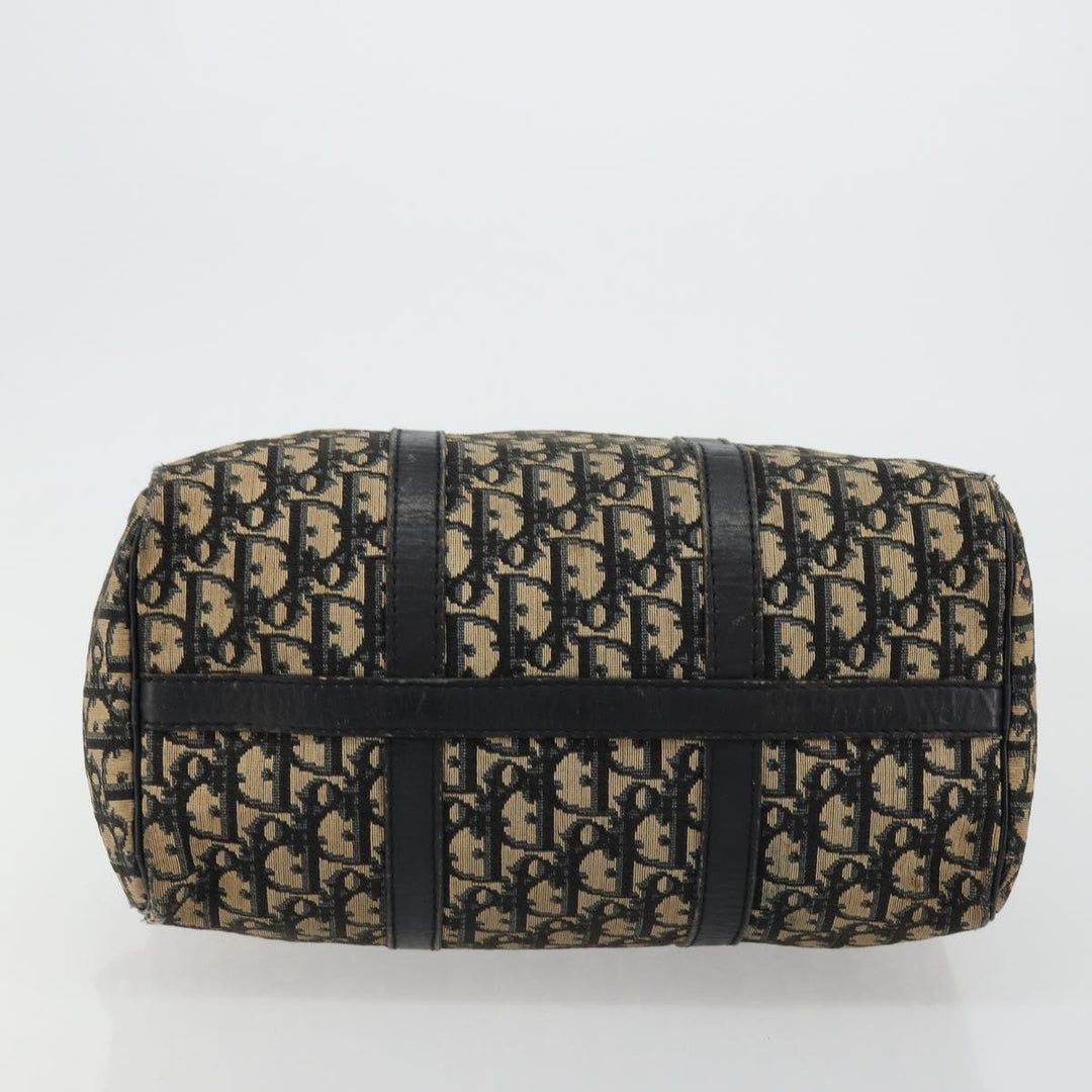 Christian Dior Vintage Trotter Handbag Canvas