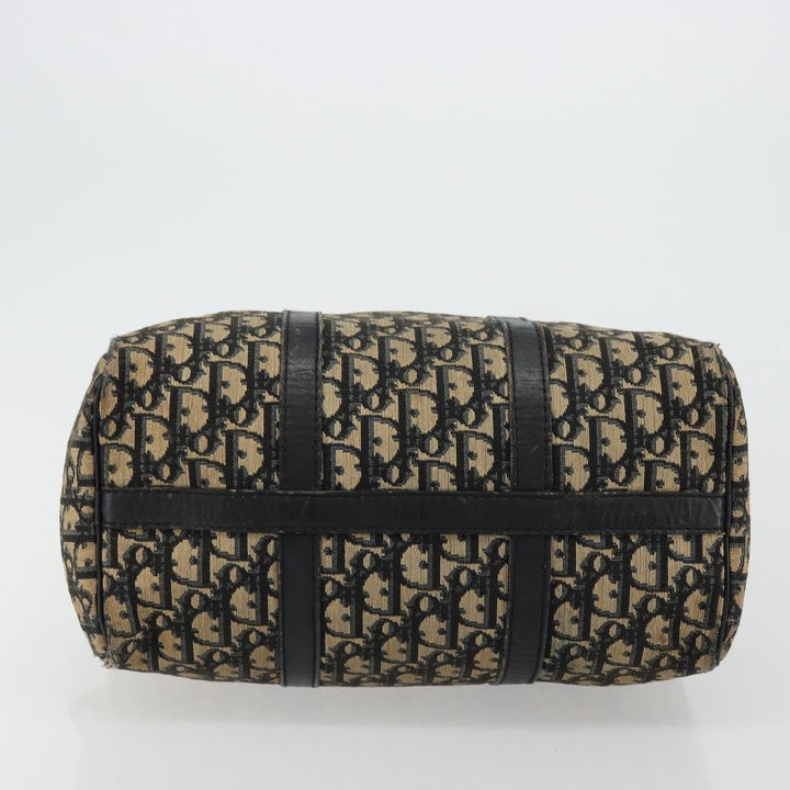 Christian Dior Vintage Trotter Handbag Canvas