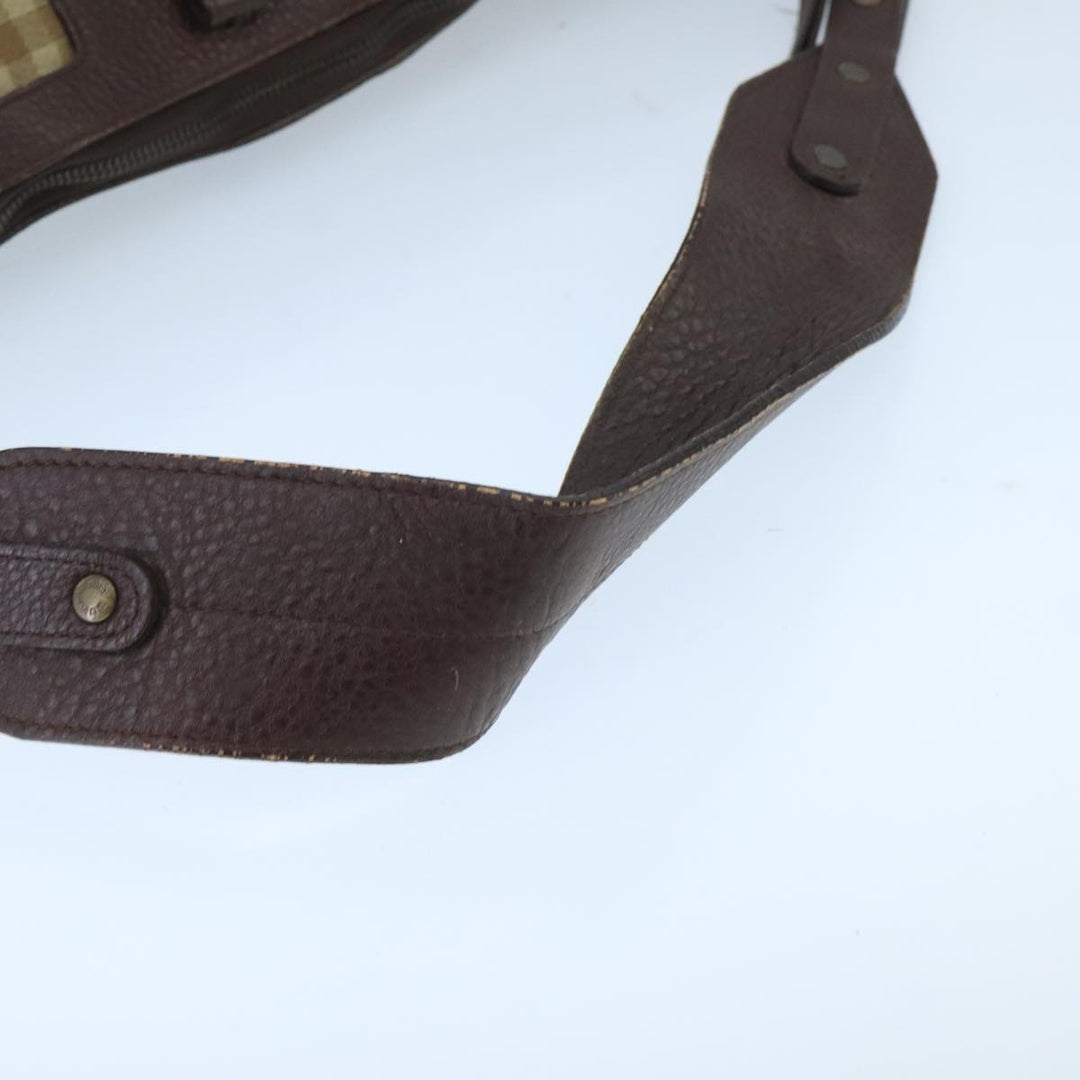 Burberry Nova check Shoulder bag Canvas and Leather
