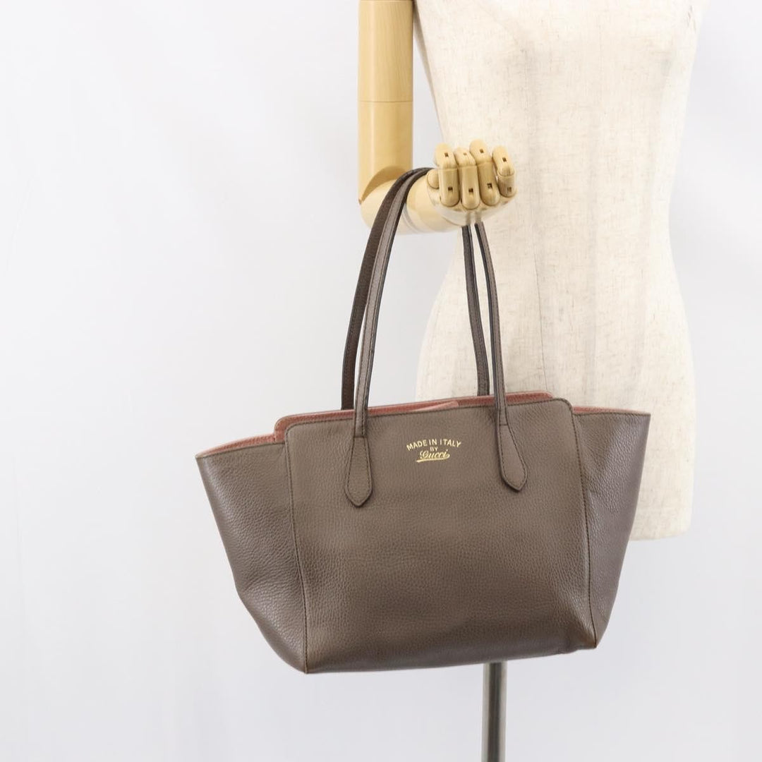 Gucci Swing Tote Leather