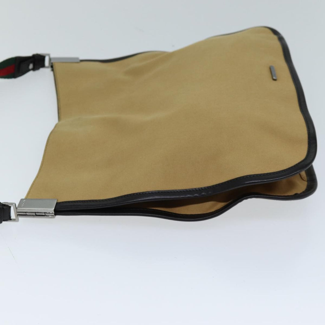 Gucci Vintage Shoulder Bag Canvas