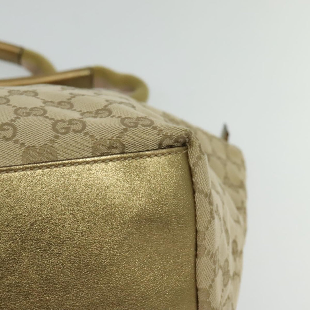 Gucci Web Zip Tote GG Canvas