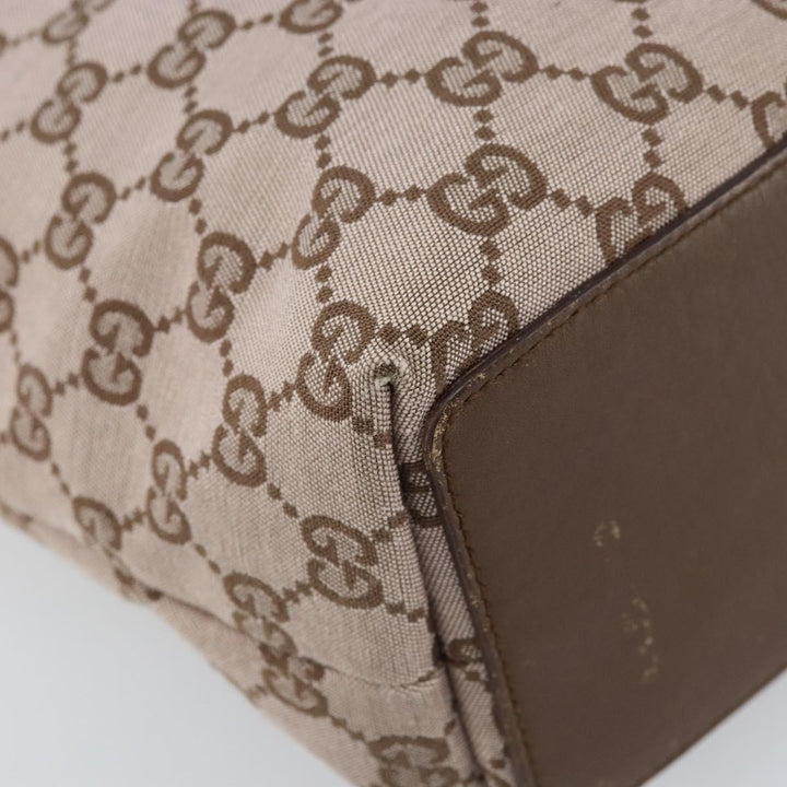 Gucci Vintage Bucket Shopping Tote GG Canvas