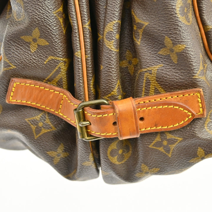 Louis Vuitton Saumur Handbag Monogram Canvas