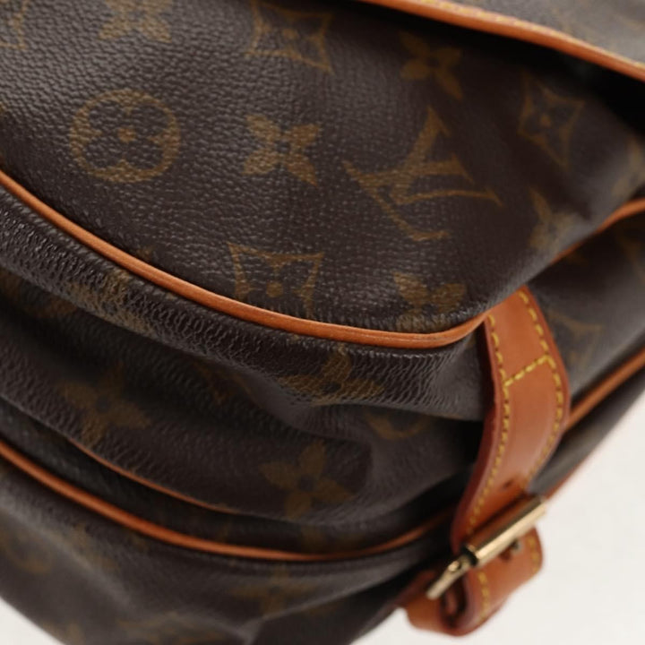 Louis Vuitton Saumur Handbag Monogram Canvas