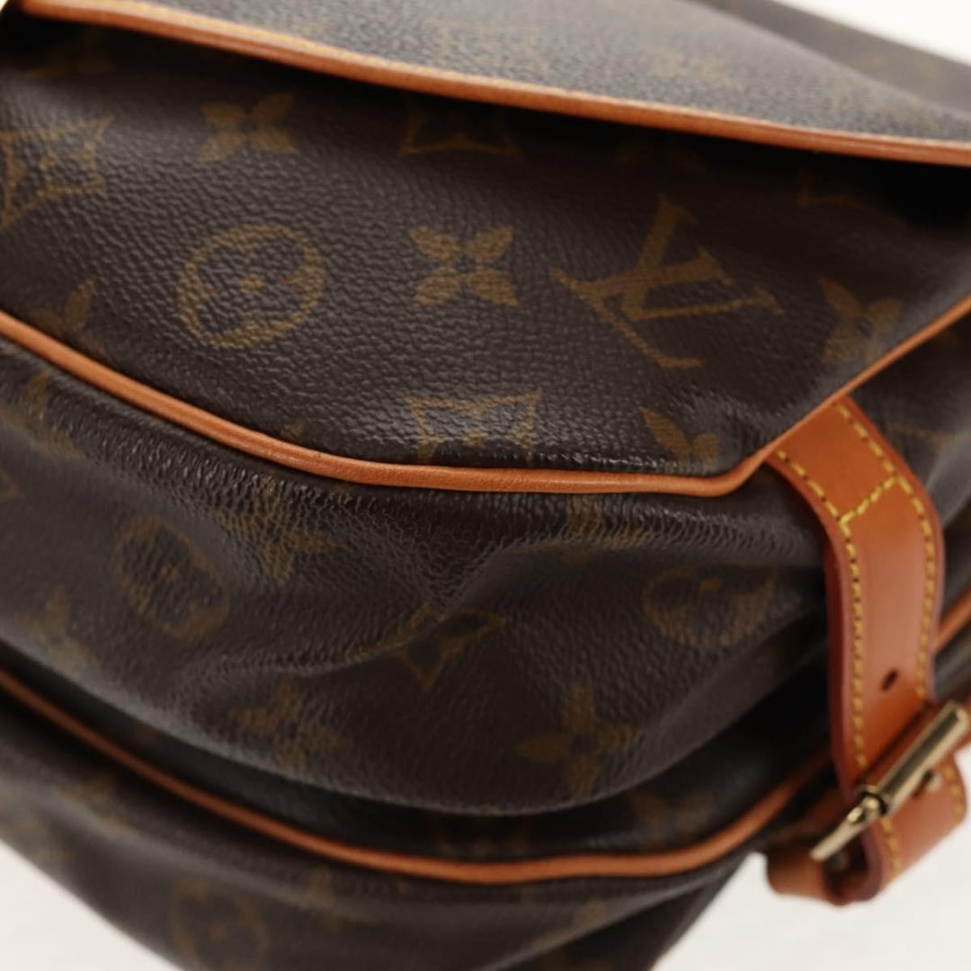 Louis Vuitton Saumur Handbag Monogram Canvas