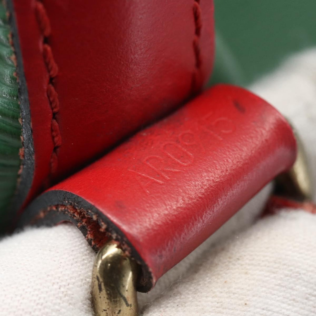 Louis Vuitton Bicolor Petit Noe Handbag Epi Leather