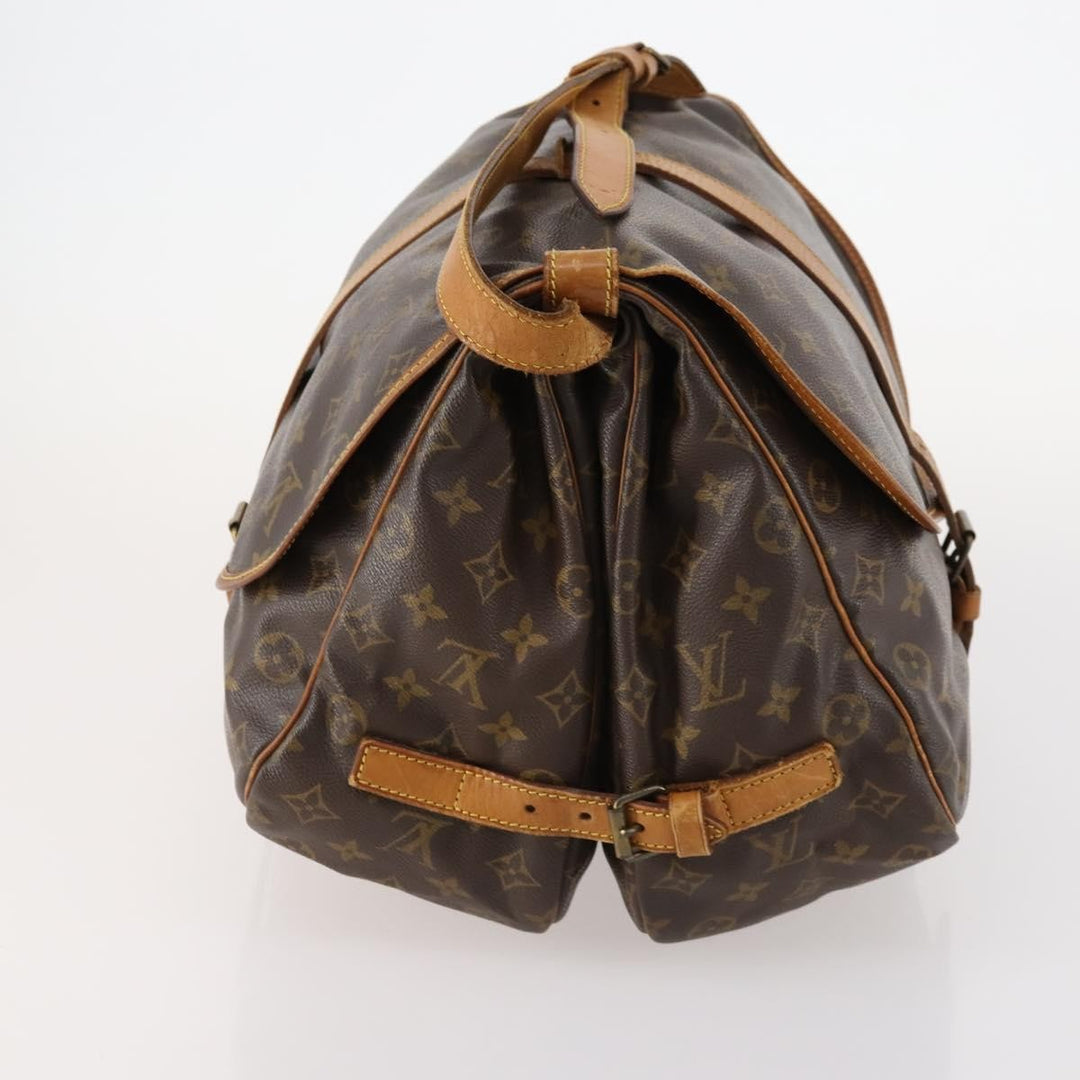 Louis Vuitton Saumur Handbag Monogram Canvas