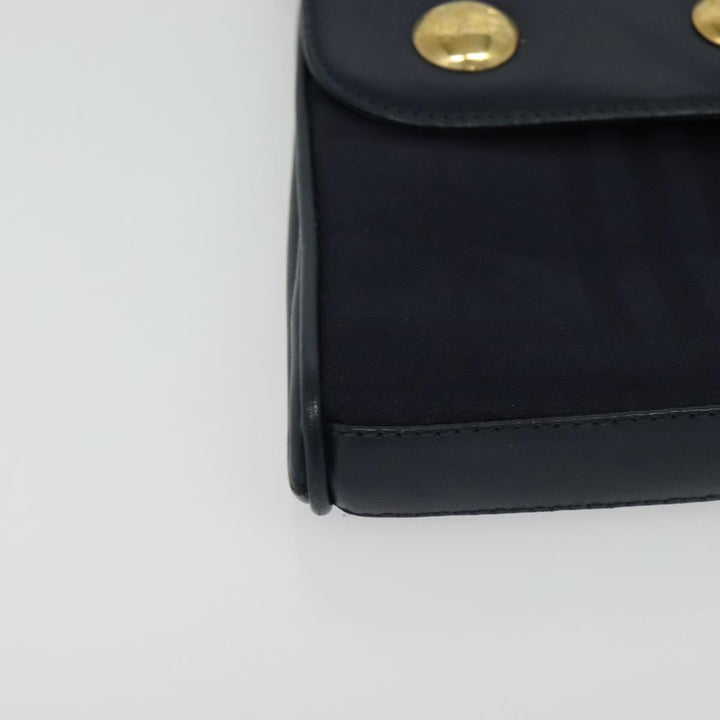 Burberry Flap Shoulder Bag Canvas