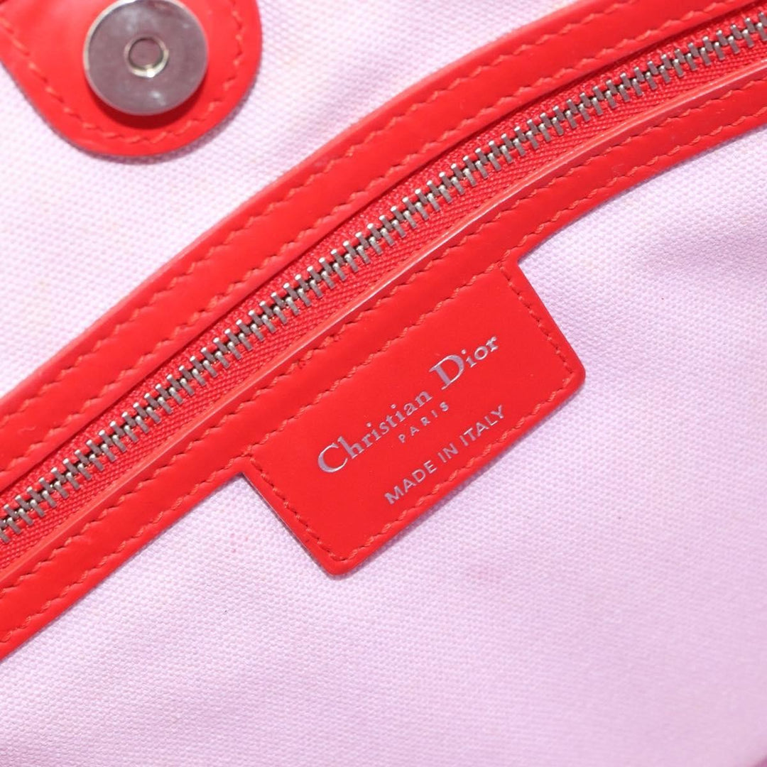 Christian Dior Panarea Tote Printed Cannage Quilt Canvas