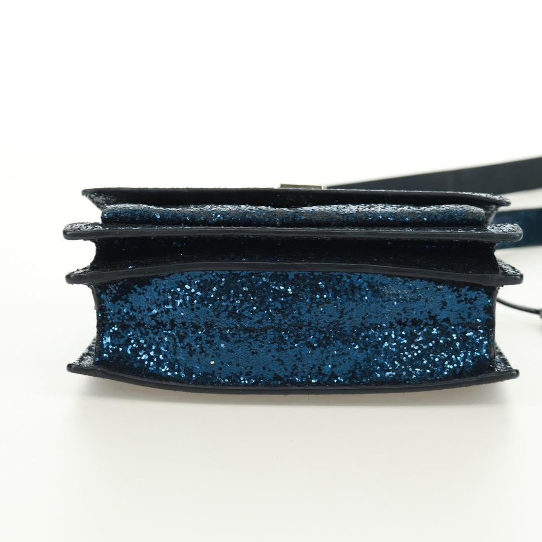 Saint Laurent Sunset Satchel Glitter