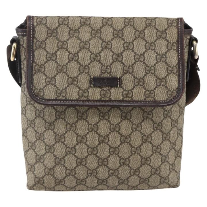 Gucci Flap Messenger GG Coated Canvas