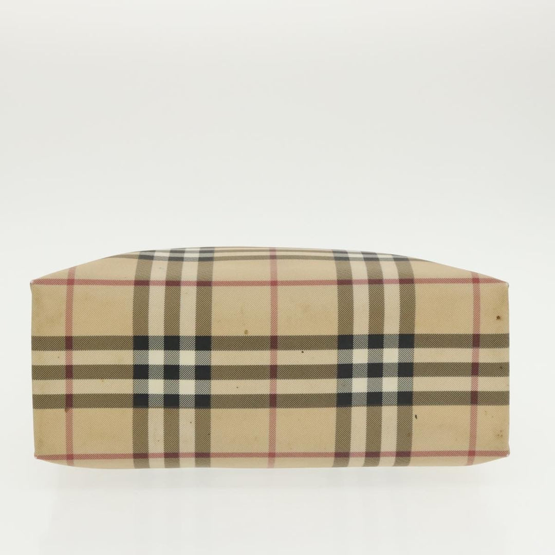 Burberry Nova Check Tote Canvas and Leather