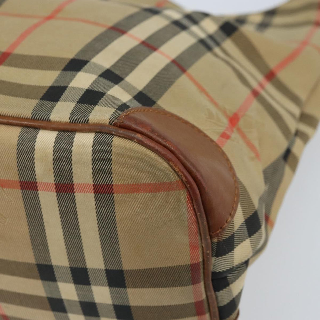 Burberry Nova check Shoulder bag Canvas and Leather
