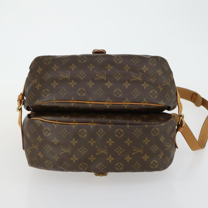 Louis Vuitton Saumur Handbag Monogram Canvas
