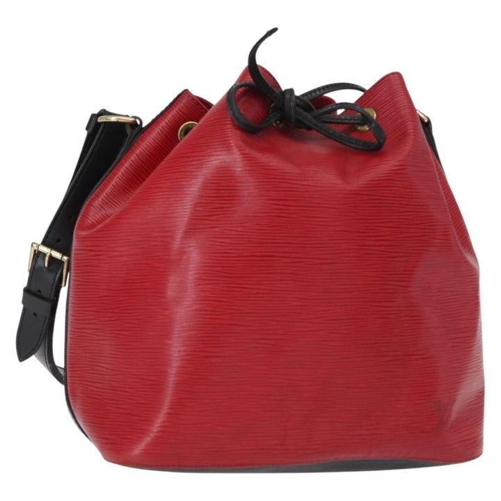 Louis Vuitton Bicolor Petit Noe Handbag Epi Leather