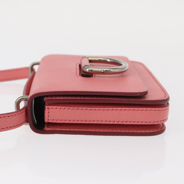 Burberry D-Ring Shoulder Bag Leather