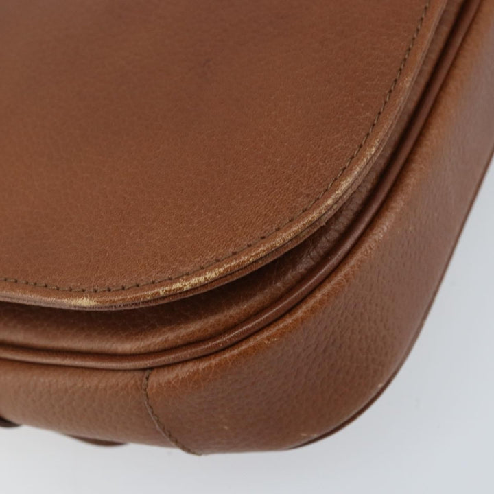Burberry Flap Shoulder Bag Leather