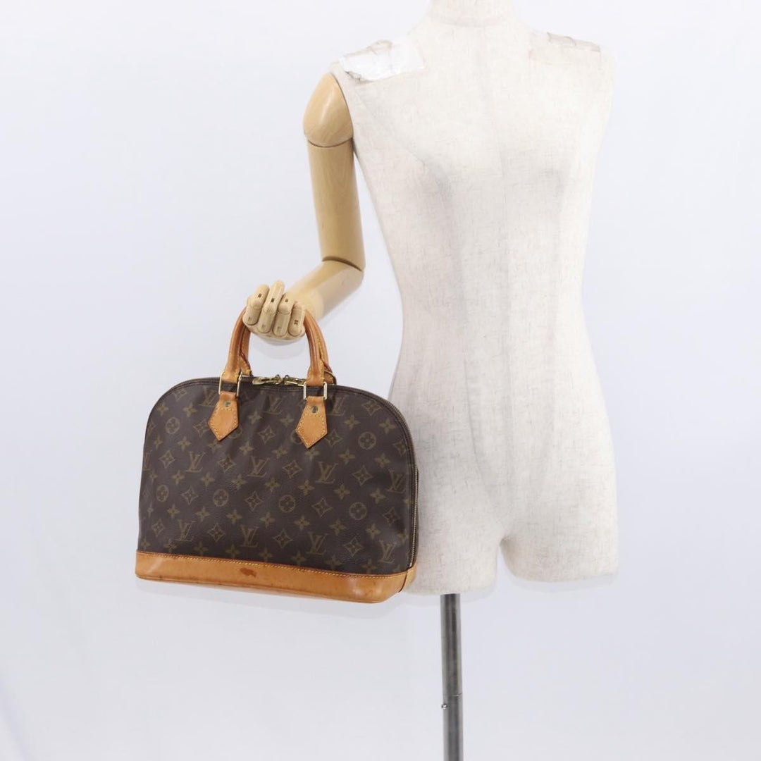 Louis Vuitton Alma Handbag Monogram Canvas