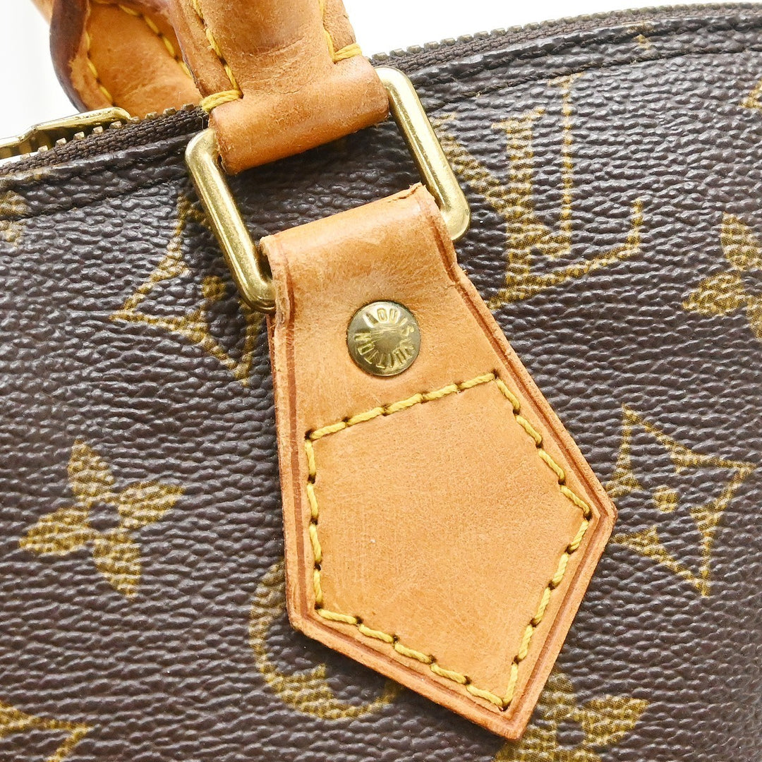 Louis Vuitton Alma Handbag Monogram Canvas