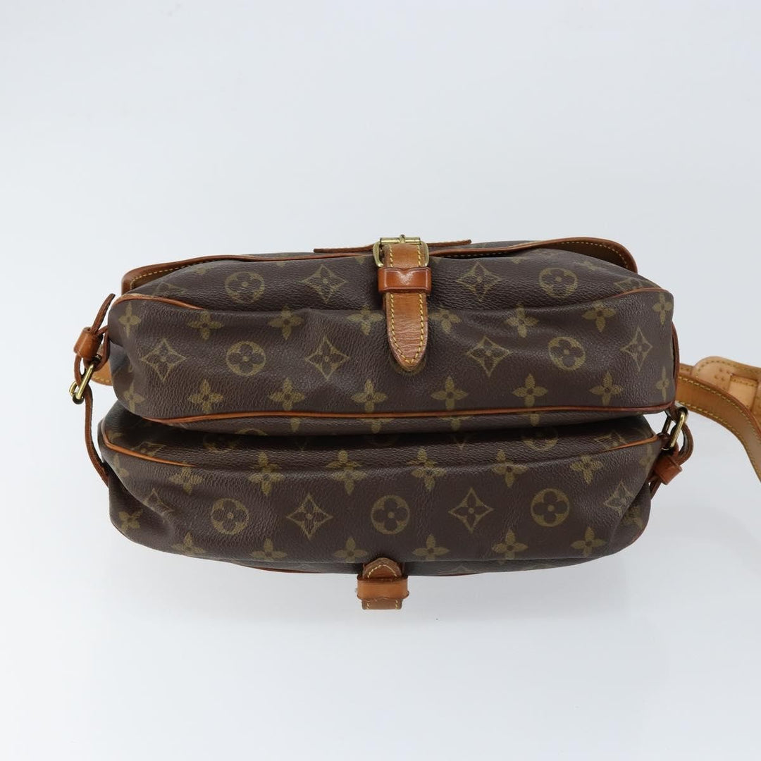 Louis Vuitton Saumur Handbag Monogram Canvas