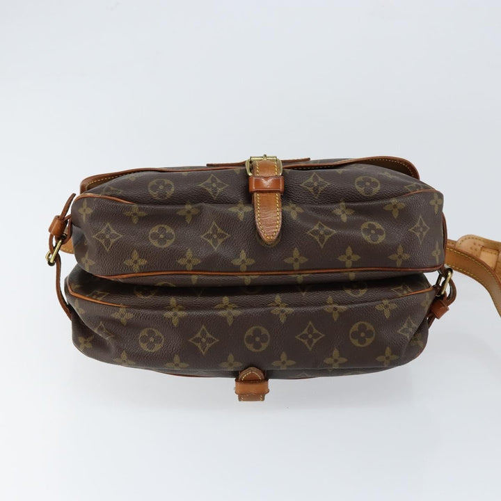 Louis Vuitton Saumur Handbag Monogram Canvas