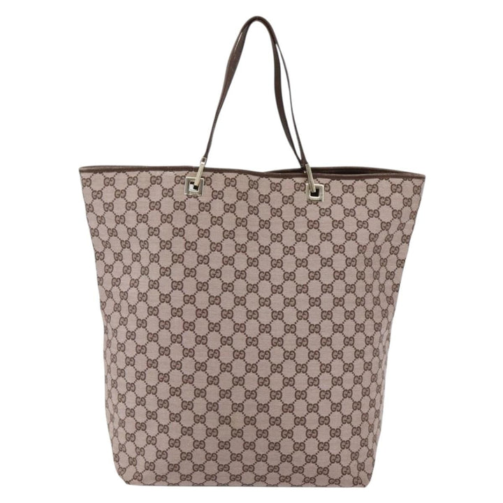Gucci Vintage Bucket Shopping Tote GG Canvas