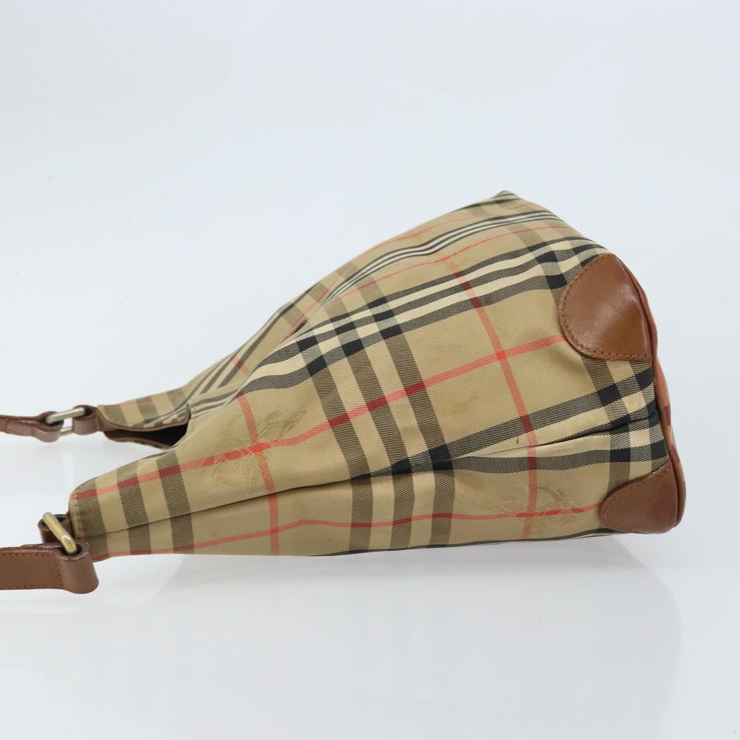 Burberry Nova check Shoulder bag Canvas and Leather