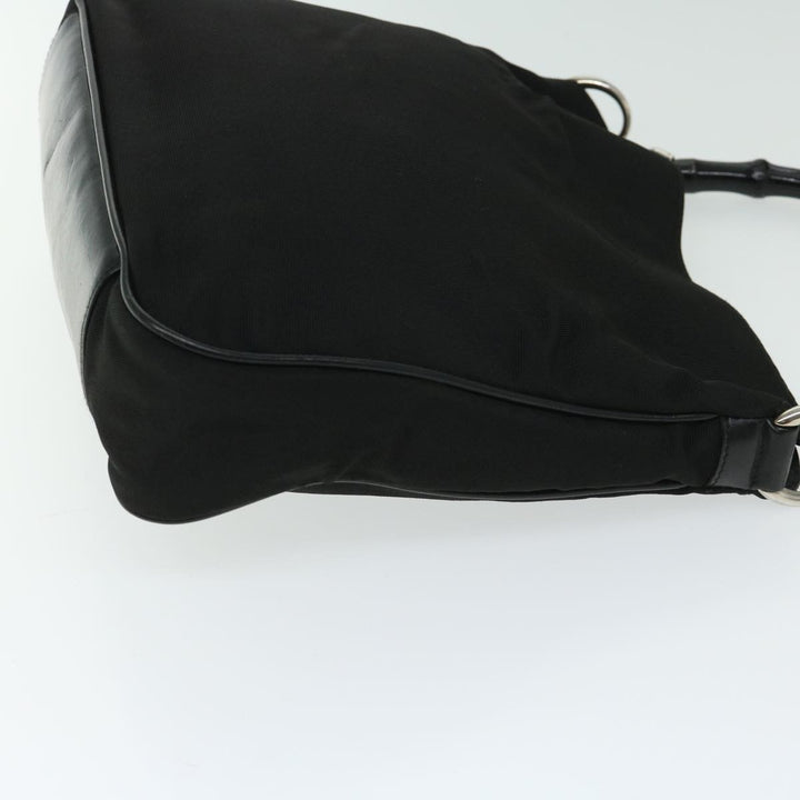 Gucci Vintage Bamboo Handle Bag Nylon