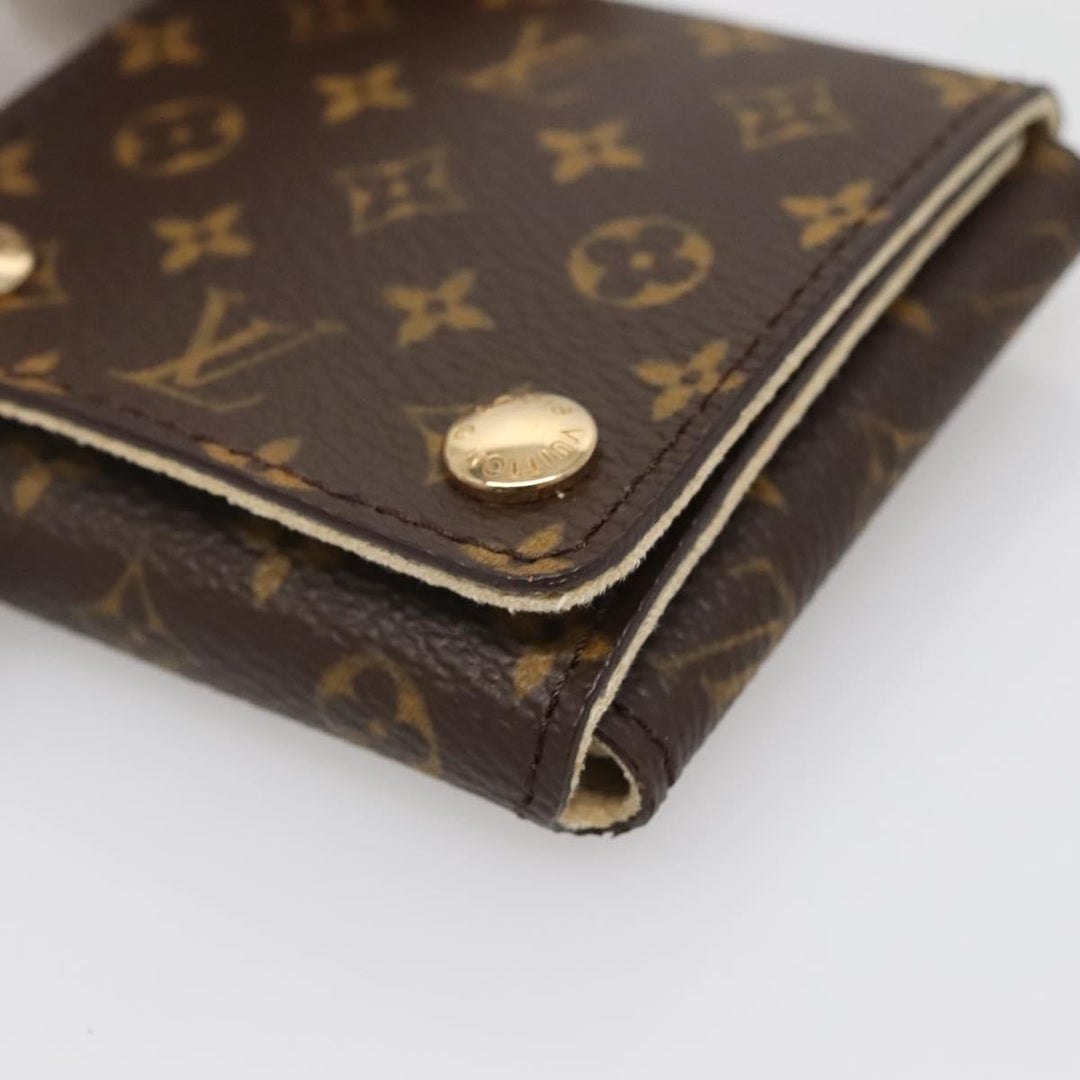Louis Vuitton CASE JEWELRY BOX Canvas