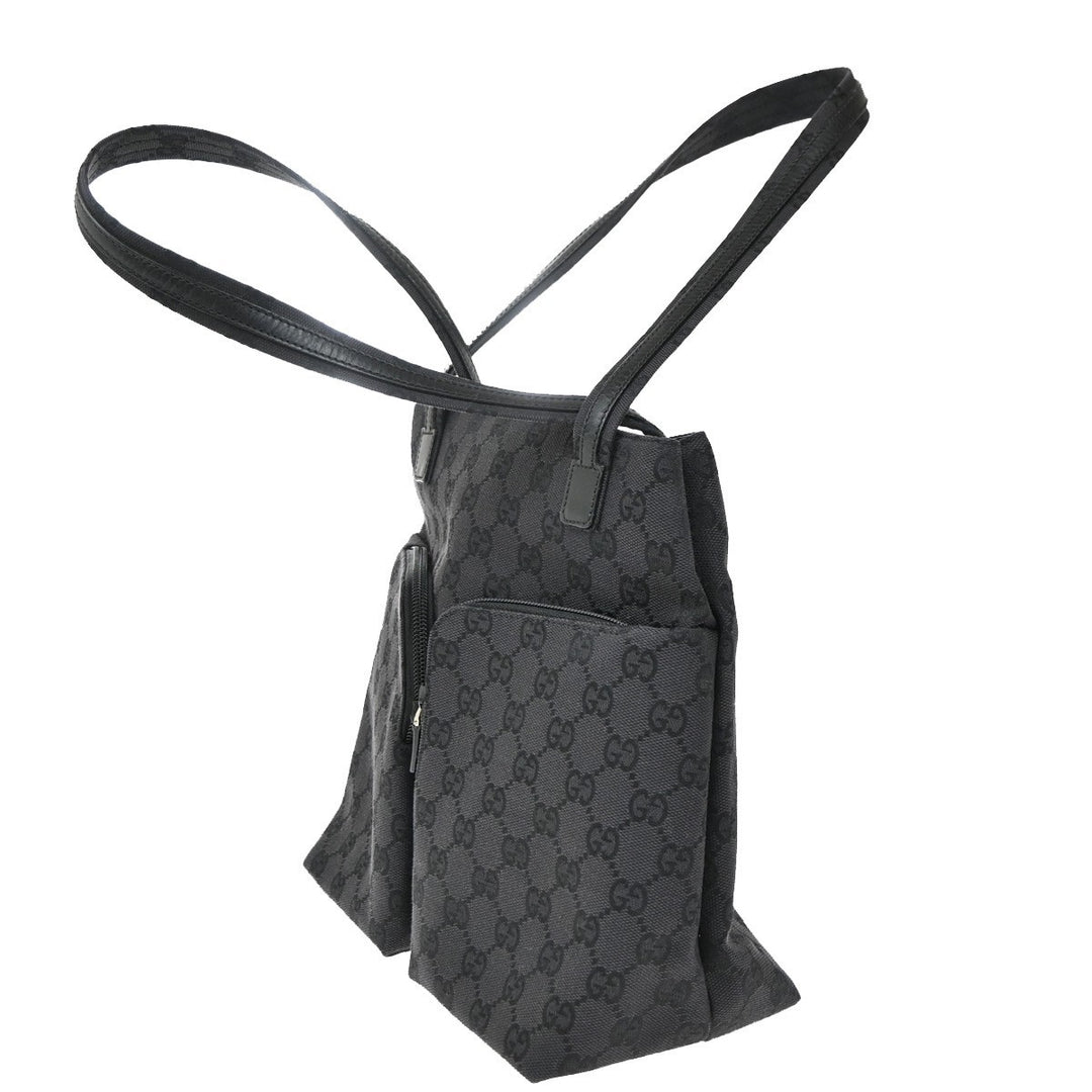 Gucci Double Pocket Tote GG Canvas
